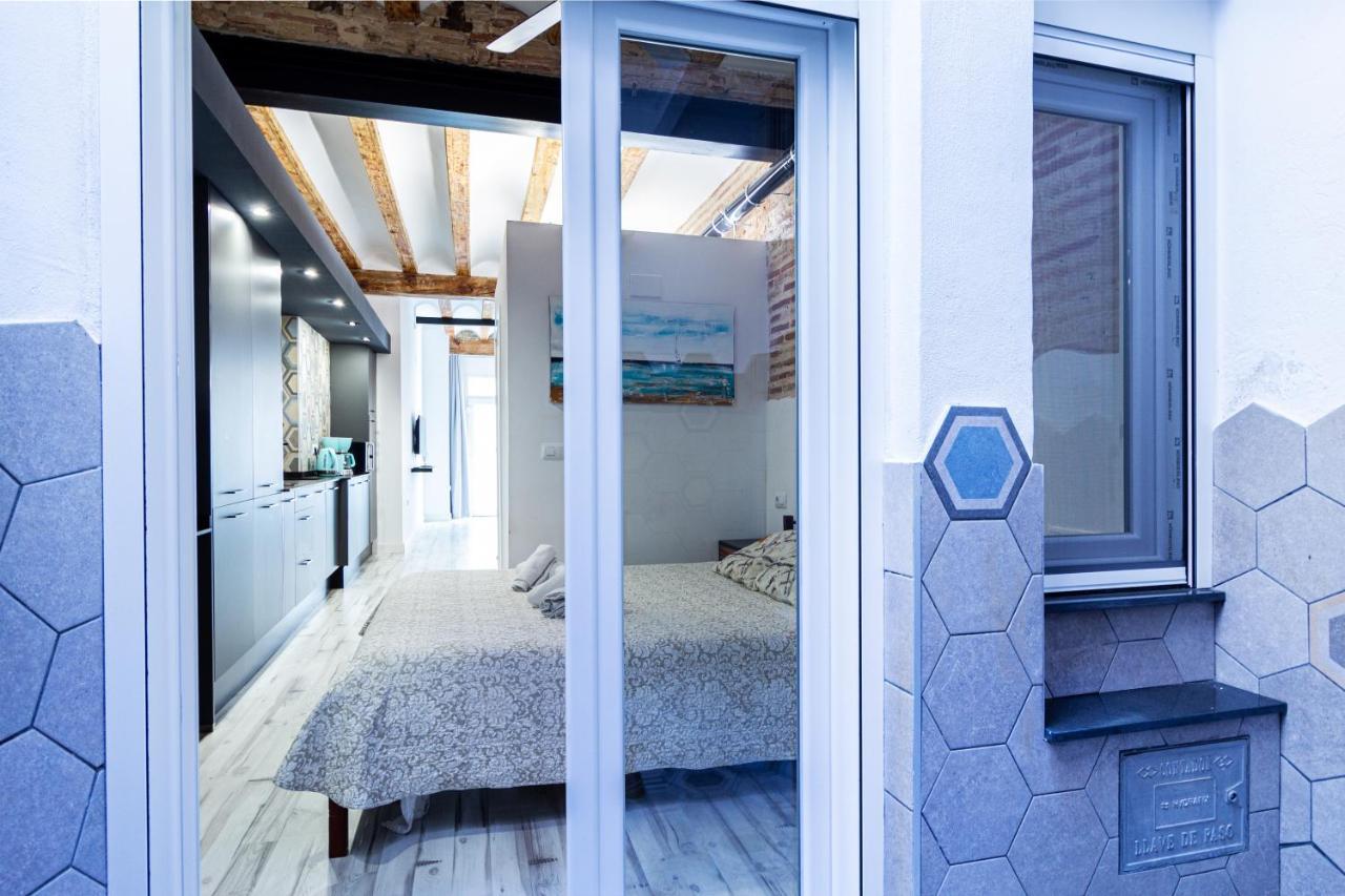 Chic Estudio Privado Al Lado De La Playa Валенсия Екстериор снимка